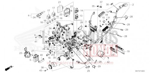 FAISCEAU DES FILS ADV750S de 2025